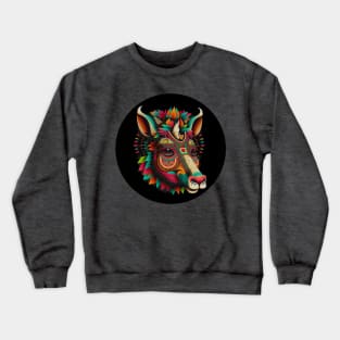 Llama's Ready to Bring the Fun: Party On! Crewneck Sweatshirt